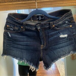7 for all mankind Jean shorts